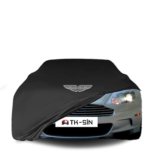 Indoor Autoabdeckung für Aston Martin DBS V12 (2007–2012) mit Logo

