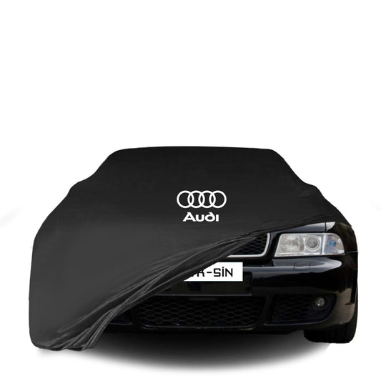 Indoor Autoabdeckung für Audi A4 B5 Limousine (1994–1999) mit Logo – maßgeschneidert & atmungsaktiv

