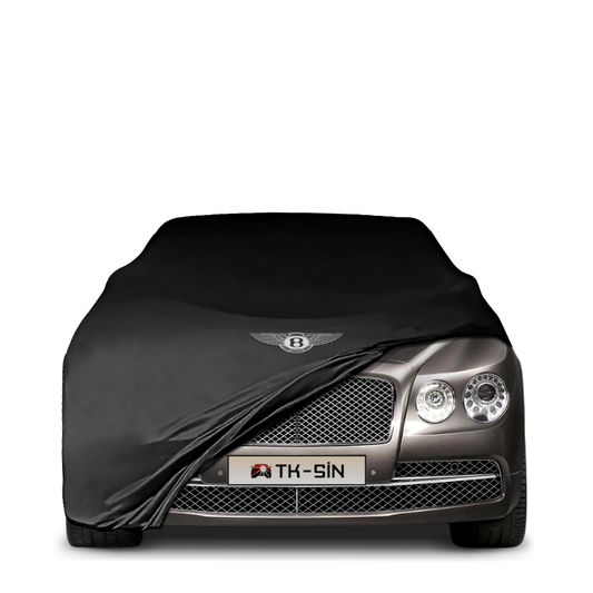 Indoor Autoabdeckung für Bentley Continental Flying Spur (2005–2013) mit Logo

