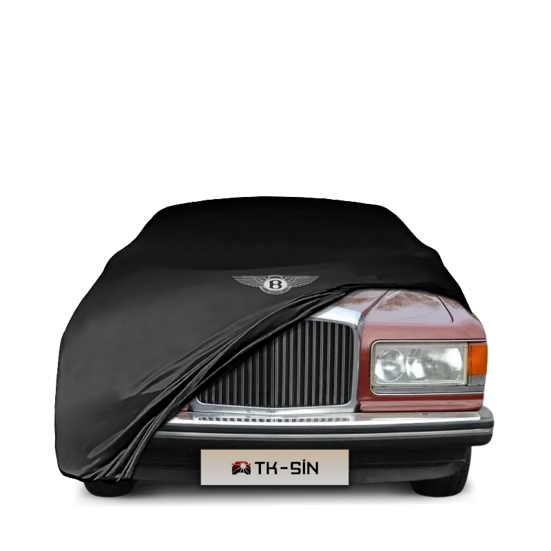 Indoor Autoabdeckung für Bentley Mulsanne 1 (1982–1995) mit Logo


