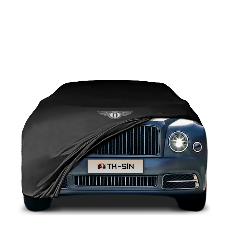 Indoor Autoabdeckung für Bentley Mulsanne EWB (2016–2020) mit Logo


