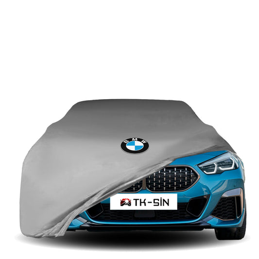 Indoor Autoabdeckung für BMW 2er F44 Gran Coupé (ab 2019) mit Logo – maßgeschneidert & atmungsaktiv


