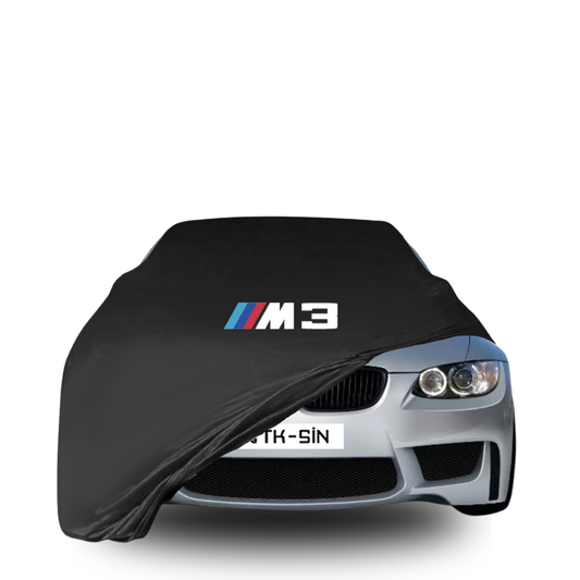Indoor Autoabdeckung für BMW M3 E92 (2005–2012) mit Logo – maßgeschneidert & atmungsaktiv