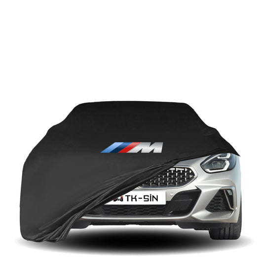 Indoor Autoabdeckung für BMW Z4 Coupé G29 ab 2018 – maßgeschneidert mit Logo, atmungsaktiv & elastisch