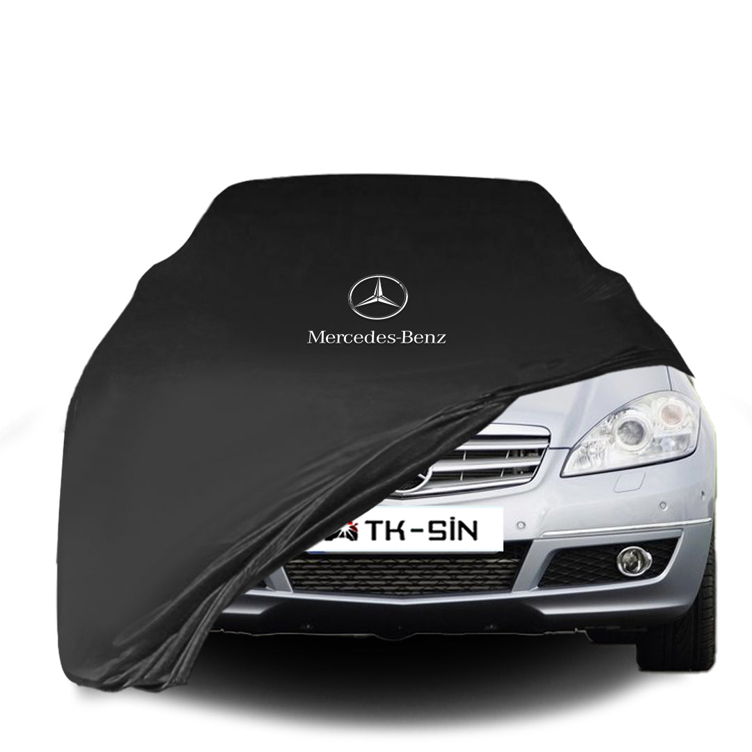 Indoor Autoabdeckung für Mercedes A-Klasse C169 (2004–2012) mit Logo – maßgeschneidert & atmungsaktiv

