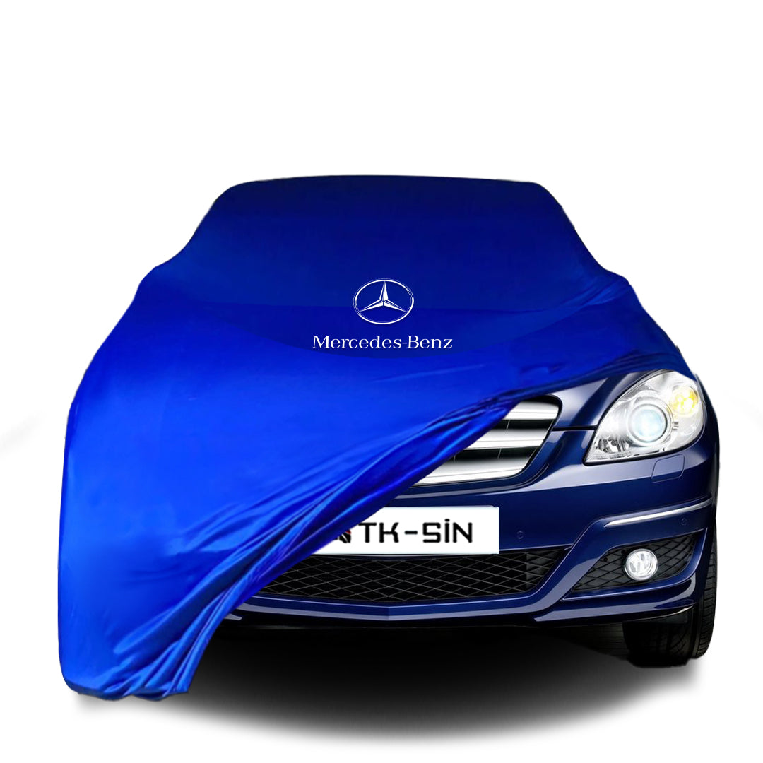 Indoor Autoabdeckung für Mercedes B-Klasse W245 (2005–2010) mit Logo – maßgeschneidert & atmungsaktiv


