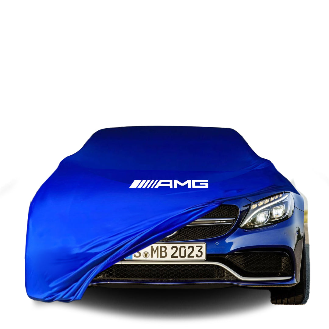 Indoor Autoabdeckung für Mercedes C S205 Kombi (2014–2021) mit Logo – maßgeschneidert & atmungsaktiv

