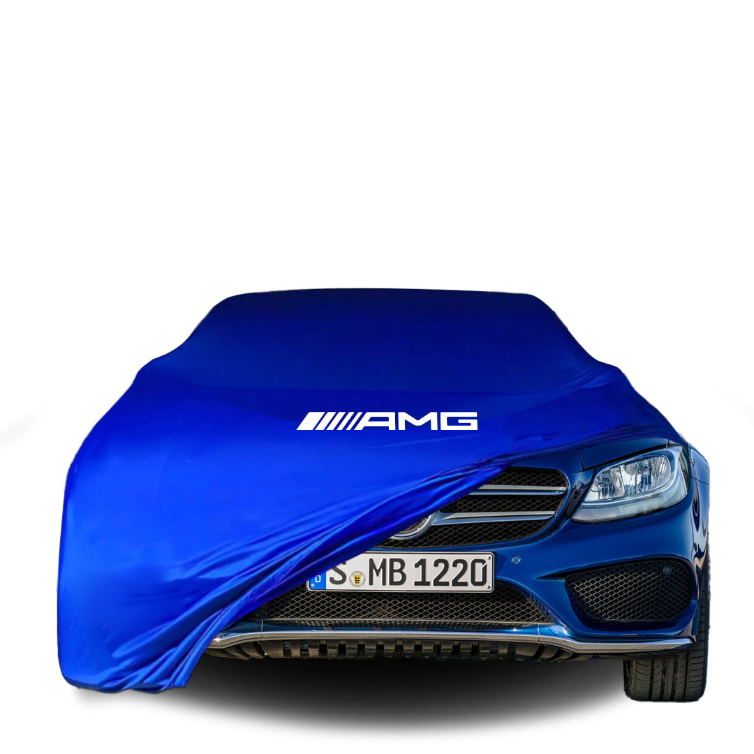 Indoor Autoabdeckung für Mercedes C T-Modell S206 (ab 2021) mit Logo – maßgeschneidert & atmungsaktiv

