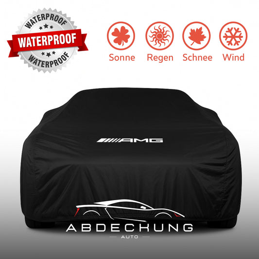 Mercedes Outdoor Autoabdeckung mit Logo – wasserdicht und ultraleicht