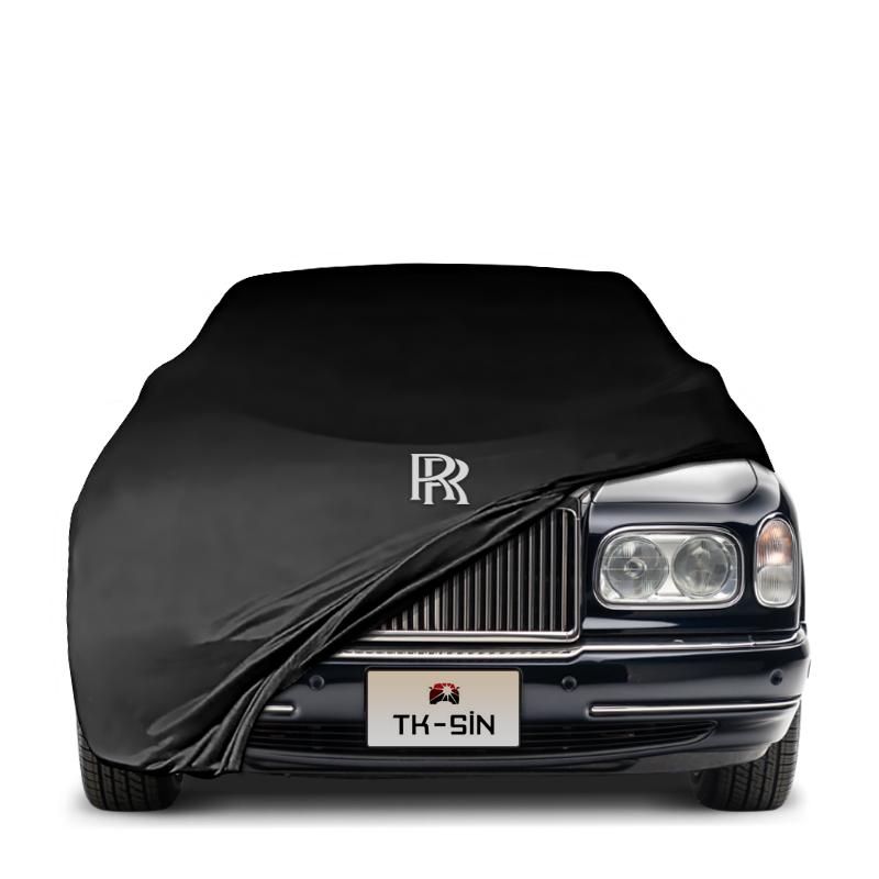 Indoor Autoabdeckung für Rolls-Royce Park Ward (2000–2002) mit Logo – maßgeschneidert & atmungsaktiv

