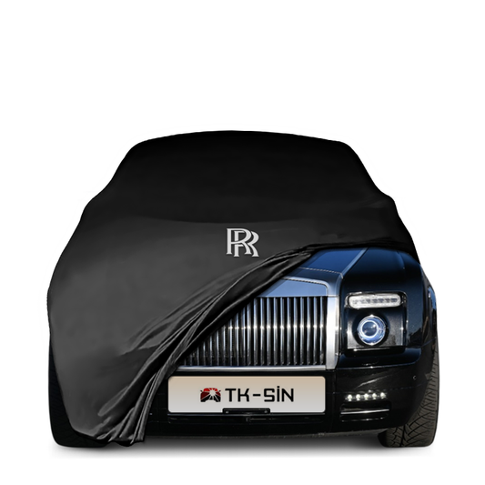 Indoor Autoabdeckung für Rolls-Royce Phantom Coupé (2008–2016) mit Logo – maßgeschneidert & atmungsaktiv


