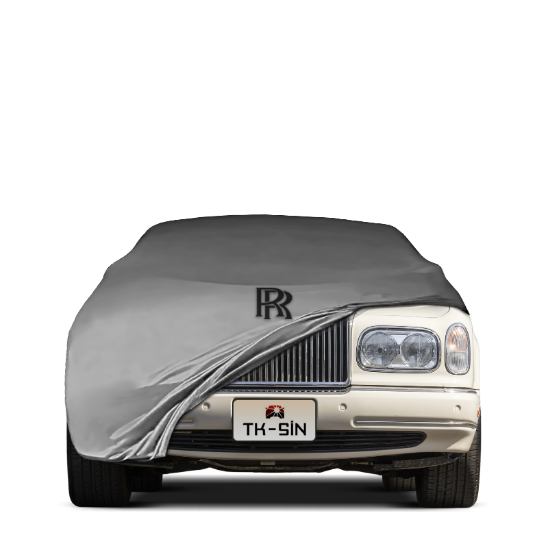 Indoor Autoabdeckung für Rolls-Royce Silver Seraph (1998–2002) mit Logo – maßgeschneidert & atmungsaktiv

