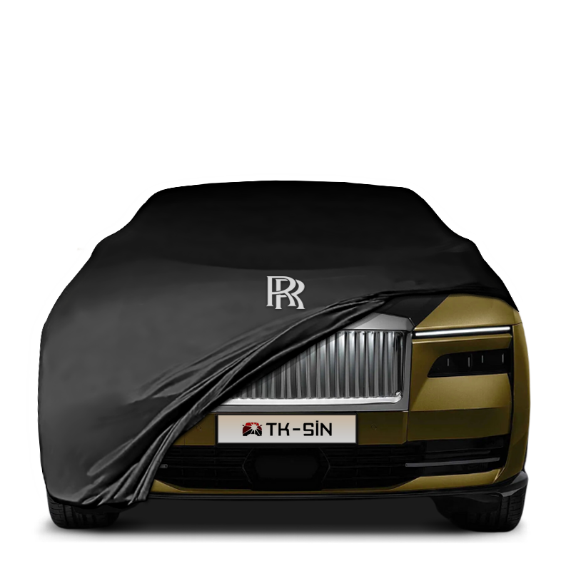 Indoor Autoabdeckung für Rolls-Royce Spectre (ab 2023) mit Logo – maßgeschneidert & atmungsaktiv

