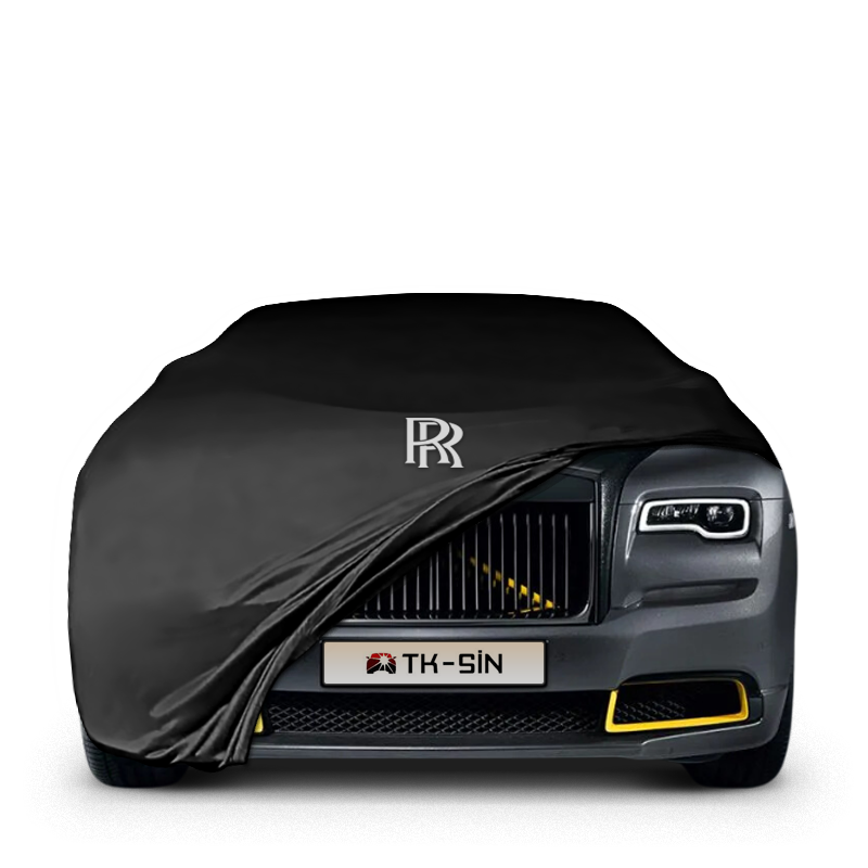 Indoor Autoabdeckung für Rolls-Royce Wraith (ab 2013) mit Logo – maßgeschneidert & atmungsaktiv

